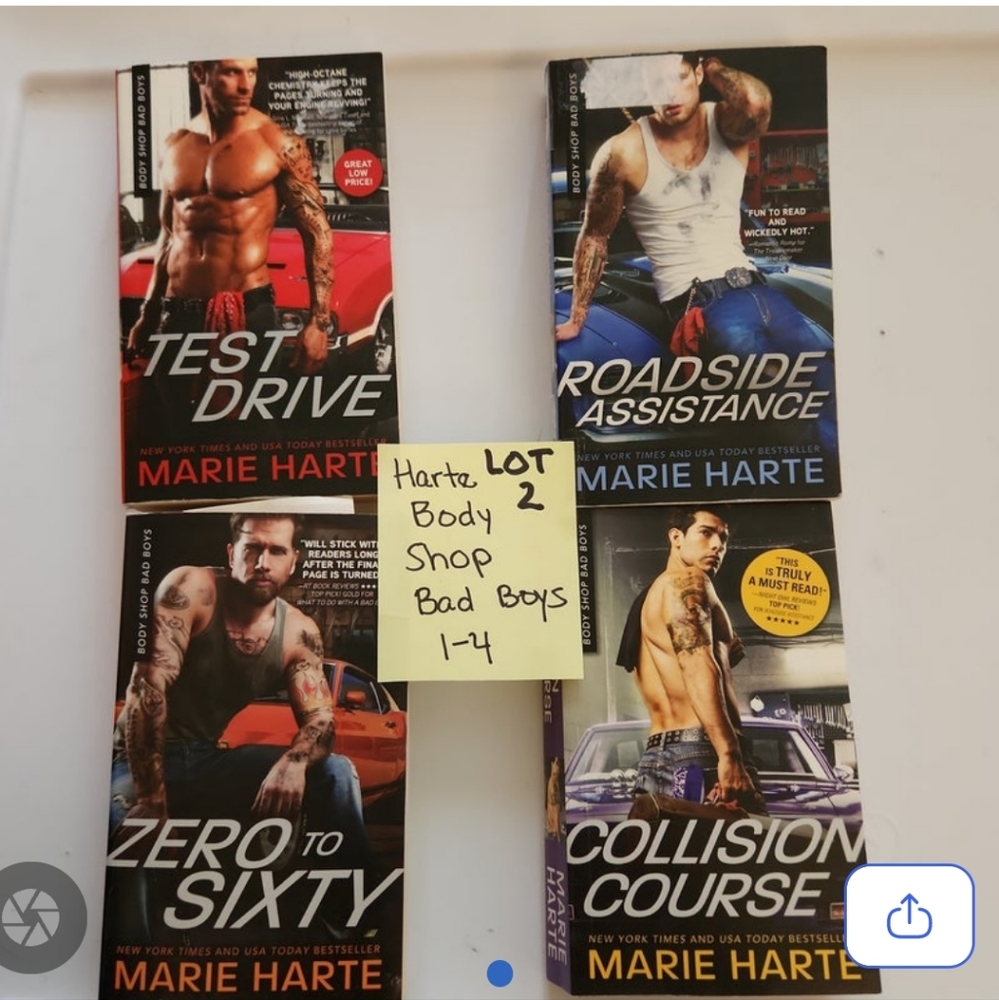 Marie Harte romance lot 2